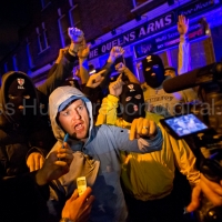 Masked EDL Woolwich March